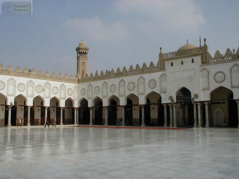 Main Area in the Mosque al Azhar